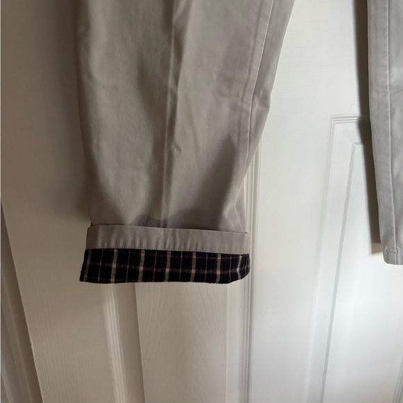 LL Bean - Men’s Flannel lined pant 34”x 34” Khaki - Picture 3 of 6